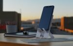 Kit Soporte Notebook y Celular Ecofold Acero - Imagen 4