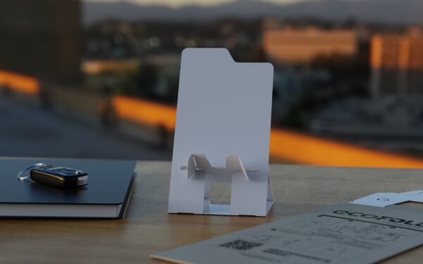 Kit Soporte Notebook y Celular Ecofold Acero - Imagen 3