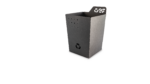 Papelero EcoFold Acero